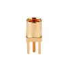 Conector JXRF, placa de enchufe hembra MMCX, cabezal de soldadura, base hembra MMCX-KE, conector coaxial RF
