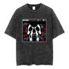 Nueva Camiseta de Metal Rock Deftones Banda Estampado Ojo de Diamante Hombre