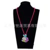 Suministro Directo Transfronterizo Collar de Pascua Cadena de Letras Happyeaster Collar de Conejo de Pascua Huevo Venta al por Mayor