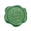 Adesivo de carimbo de cera de vedação verde pinho Série de Natal adesivo de selo para decoração de envelope convite garrafa de vinho presente
