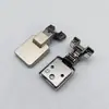 Nova Dobradiça de Porta de Alumínio de Vidro Ultra-Fina Invisível com Amortecimento, Buffer, Fechamento Silencioso, Resistente à Ferrugem, Resistente à Corrosão, Especificamente para Gabinetes de Banheiro