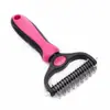 Peine para Mascotas, Peine para Pulgas de Perros, Peine para Pulgas de Gatos, Peine de Plástico de Dientes Finos, Peine de Aguja de Acero, Peine para Eliminar Pelo, Venta Directa
