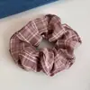 Goma para el Pelo Ondulada de Encaje Estilo Coreano de Doble Capa para Mujer, Lazo para Cola de Caballo Alta de Primavera, Accesorio para el Cabello de Alta Gama para Niñas