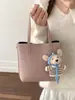 Bolso Cubo Trendy Coreano para Mujer Primavera 2026 Nuevo Bolso Tote de Nicho con un Toque de Lujo para el Trabajo y Uso Cruzado