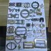 Etiquetas Pequenas de Metal para Roupas, Acessórios de Ferragens para Malas, Placas de Identificação de Liga de Zinco, Etiquetas com Logo de Letras