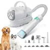 Aparador Multifuncional 7 em 1 para Pelos de Pet Transfronteiriço, Aspirador de Corte para Cães e Gatos, Tosa, Depilação e Manicure Tudo-em-Um Instrumento para Cães