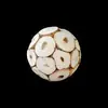 Pelota de Paja Natural de Hierba de 6 cm para Masticar Mascotas Periquito Cockatiel Limpieza Dental Pelota para Aliviar el Aburrimiento Suministros Duraderos para Mascotas