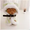Solo Venta de RopaLlavero Colgante Oso de Barcelona Ropa de Muñeca Pijama Bata