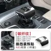 Adecuado para el interior del coche Hongqi HS5/HS7/HS3 HS/HS9 E-QM5, pomo de palanca de cambios con patrón de fibra de carbono, cubierta de palanca de cambios