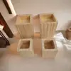 Protectores para Patas de Mesa, Patas de Cama Sólidas de Madera que Aumentan la Altura, Extensores para Patas de Mesa y Sillas, Elevadores de Altura para Patas de Sofá, Almohadillas para Aumentar la Altura de Muebles, Almohadillas para Pies de Cama
