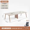 Mesa de conferencias de oficina, mesa larga, sencilla y moderna, combinación de mesa y silla para sala de conferencias, mesa de conferencias pequeña, mesa de negociación para recepción