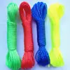 Envío Transfronterizo de Cuerdas Gruesas para Secado al Aire Libre de 3 mm a 8 mm, Cuerdas de PE, Cuerdas Trenzadas de Nylon, Cuerdas para Tienda de Campaña Antideslizantes y a Prueba de Viento