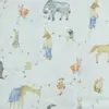 Tecido de Gaze de Algodão de Bambu, Swaddle Classe A para Recém-nascidos, Toalha de Saliva, Cobertor, Roupa Infantil, Roupa de Casa, Tecido Estampado Atacado