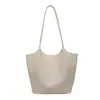 Bolso de hombro vintage de gran capacidad con un toque de alta gama, bolso tote versátil para el trabajo para mujer, bolso de patrón tejido de nicho, nuevo modelo para mujer