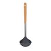 Espátula de Silicona para Cocinar, Sartén Antiadherente, Resistente a Altas Temperaturas, Diseño Antideslizante y Antiescaldado