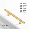 Ventas Directas de Fábrica Tirador de Puerta de Gabinete Francés Nórdico Moderno Simple Lujo Ligero Gabinete Cajón de Gabinete Manija de Hardware de Agujero Único