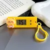 Accesorios de resina de dibujos animados colgante pequeño reloj electrónico de mano reloj electrónico para estudiante reloj cuadrado de alto valor