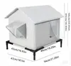 Frete Grátis Inverno Quente Exterior Impermeável e à Prova d'Água Grande Tenda Fechada para Gatos de Rua, Venda Direta da Fábrica