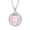 Suministro de Fábrica Difusor de Perfume Espiral Collar de Aceite Esencial de Aromaterapia Acero Inoxidable de Alta Calidad Collar para Mujer
