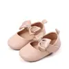 Zapatos Casuales de Bebé con Lazo para Primavera y Otoño Transpirables Suela de Goma Suave Antideslizantes Zapatos para Niña Pequeña