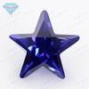 Huagang Gem Pentagrama Tansan Cor Zircon Pedra Nua Artificial Tansan Zircônio cz Gem Cor Pedra Branca