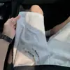 Shorts Tie-Dye Estilo Chanel para Hombres y Mujeres, Pantalones de Punto Grueso Ligeros de Verano, Shorts Deportivos Casuales Holgados a la Rodilla, Modernos