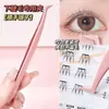 Pinzas Jonbos Antiadherentes para Pestañas Postizas Pinza de Pico de Águila para Extensiones Pinza de Pluma Dorada Asistente de Maquillaje para Artista de Pestañas