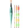 Indicador de Picada Electrónico Pequeño Ojo de Dios de Lago 1-Cambio de Color Alta Sensibilidad Luz Nocturna LED Flotador Electrónico para Uso de Día y Noche en Todos los Cuerpos de Agua