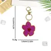 Bordado con Cuentas Hecho a Mano Decoración de Flor Roja Parche Bordado de Flor Ropa Zapatos Sombreros Bolsos Llavero Colgante Accesorios para Ropa