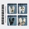 Tira plana de acero inoxidable zapatos colgando tienda de ropa gancho de almacenamiento perchero perchero balcón exterior estante a prueba de viento tendedero para pantuflas