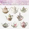 Paquete de Pegatinas Retro Story Serie de Tetera Tema de Tetera Materiales de Decoración para Diario Pegatinas 8 Hojas en 6 Diseños para Elegir