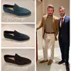 Mocassins de Verão Masculinos, Sapatos Rasos Casuais, Sapatos de Condução Slip-On, Sapatos com Aba de Tamanho Grande para Cruzamento de Fronteiras