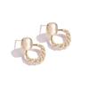 Pendientes Joker Xiaomi Beads, ligeros, elegantes, de lujo, con forma de ojo de gato, cuadrados, para mujer, N2071