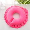 Lie Pillow Salão de Beleza Travesseiro em Forma de U Removível Lavável Massagem Cama Encosto de Cabeça Beleza Buraco da Cama Tapete de Rosto Travesseiro de Látex