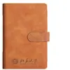 Cuaderno de Oficina Business con Cubierta de Tacto Piel A5 con Cierre, Diario Notebook de Tapa Dura para Estudiantes Study High-End Grabado