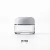 Tarro de Crema Transparente de 30g, Tarro de Vidrio para Crema Facial de 50g, Materiales de Empaque de Vidrio para Productos de Cuidado de la Piel de Gran Capacidad de 5~100g, Al por Mayor en Stock