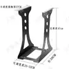Rack para Torre de Computador, Suporte de Gabinete de Mesa para Pendurar Sob a Mesa, Suporte Fixo, Acessórios de Suporte de Parede