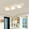 Lámpara de Sala de Estar, Lámpara de Protección Ocular de Espectro Completo, Lámpara de Techo Moderna Simple en Forma de Tira para Dormitorio, Nueva Iluminación Creativa para Estudio