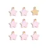 Accesorios para Joyería de Aleación DIY con Goteo de Aceite Colgante de Animal Marino Cangrejo Estrella de Mar Colgante para Pulsera Llavero W477