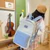 Mochila Nueva Japonesa Niña Transparente 40cm Bolsa de Bebé Muñeca Muñeca de Algodón Mochila Bolsa de Dolor Mochila Escolar Estudiante Trendy