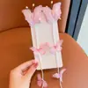 Nueva Pinza para el Cabello de Cadena de Perlas de Mariposa Antigua Hecha a Mano para Niña Princesa Hada Flor para el Cabello con Cuentas Banda para el Cabello Tocado