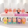 Chaveiro Pingente de Boneca Chorando Estrela Mini Tendência Crayon Shin-Chan com Areia Líquida Cheia de Óleo Chaveiro Presente Criativo Acessório de Bolsa Fofo