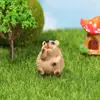 Juguete Modelo Erizo de Simulación Decoraciones Suculentas Cognición Infantil Vida Silvestre Bonsái Creativo Adornos de Resina