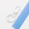 Libro de colores anillo de aleación mascota hebilla de langosta más anillo de tarjeta llavero llavero hebilla de perro hebilla de gancho caja de hardware hebilla de bolsa