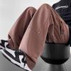 2024 primavera nova retro rebite decorativo lavado calças de madeira marca de moda masculina plus size macacão K1280