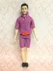 Ropa para Muñeco Ken de Hombre Traje de Príncipe Ken Ropa Deportiva Conjunto de Dos Piezas Top Pantalones Camisa Niños