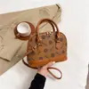 Bolso Carcasa Informal con Costuras de Estampado de Leopardo para Mujer 2025 Verano Nuevo Estilo de Mano Alta Calidad Bolso Pequeño Cuadrado de Hombro Cruzado