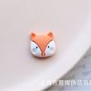 Superficie Mate Lindo Animal de Dibujos Animados Cabeza DIY Pasador para el Cabello Infantil Tocado Accesorios de Pegamento de Crema Parche Cachorro Rana