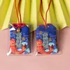 Amuleto de Éxito en el Examen del Festival de Medio Otoño Bolsita Bordada Bolsa de Fragancia Bolsa de Bendición Colgante Llavero para Aprobar Exámenes y Obtener Buenas Calificaciones