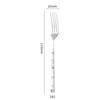 Faca Garfo Colher de Aço Inoxidável Atacado Estilo Europeu Madeira Imitação Mármore Faca Garfo Colher para Bife Faca Garfo Colher para Comida Ocidental Suprimentos para Hotel